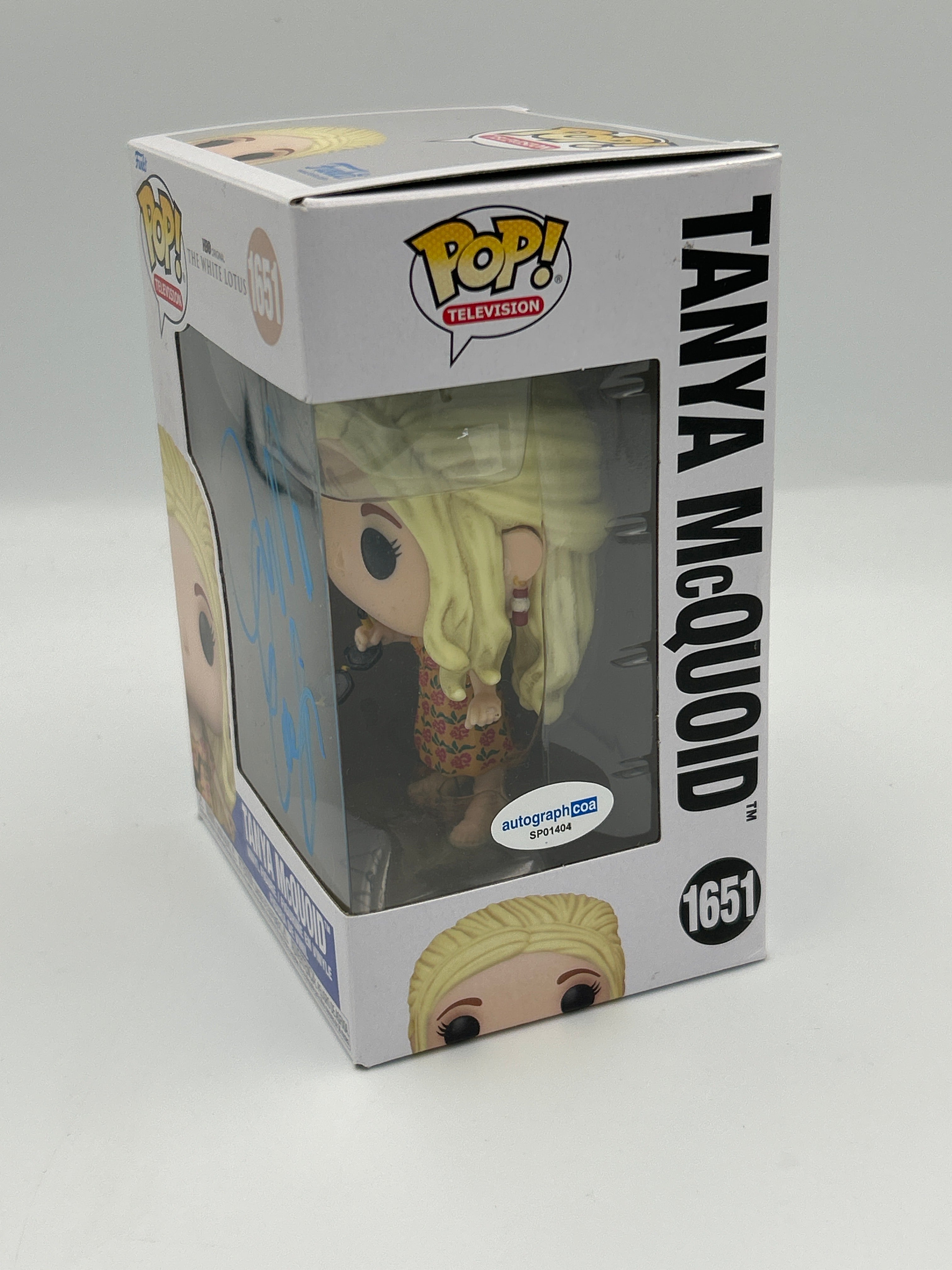 Tanya McQuoid - #1651  - Funko Pop! - The White Lotus - Signed By Jennifer Coolidge - Certified Pop