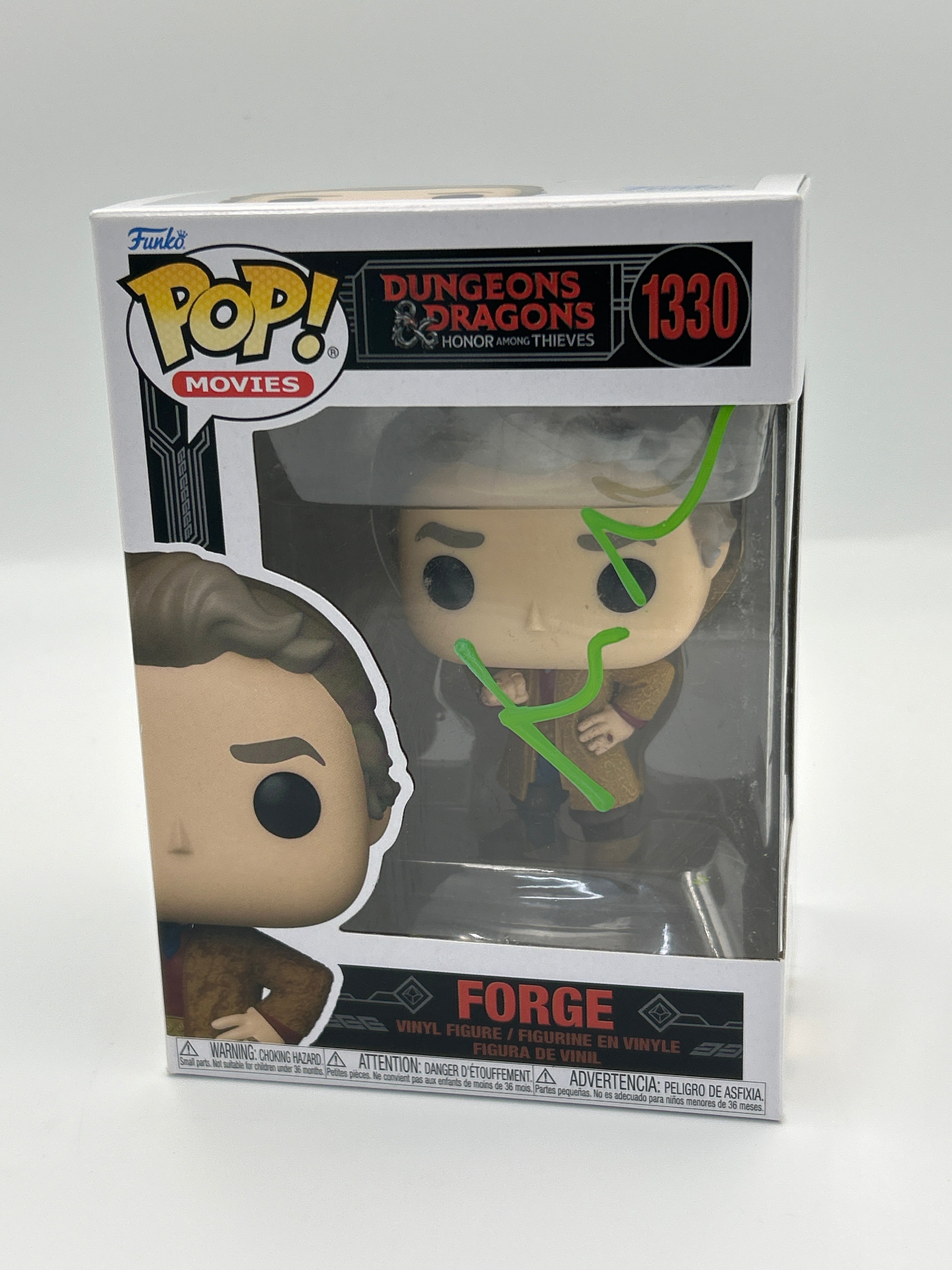Forge - #1330 - Funko Pop! - Dungeons and Dragons -Signed By Hugh Grant - Certified Pop!