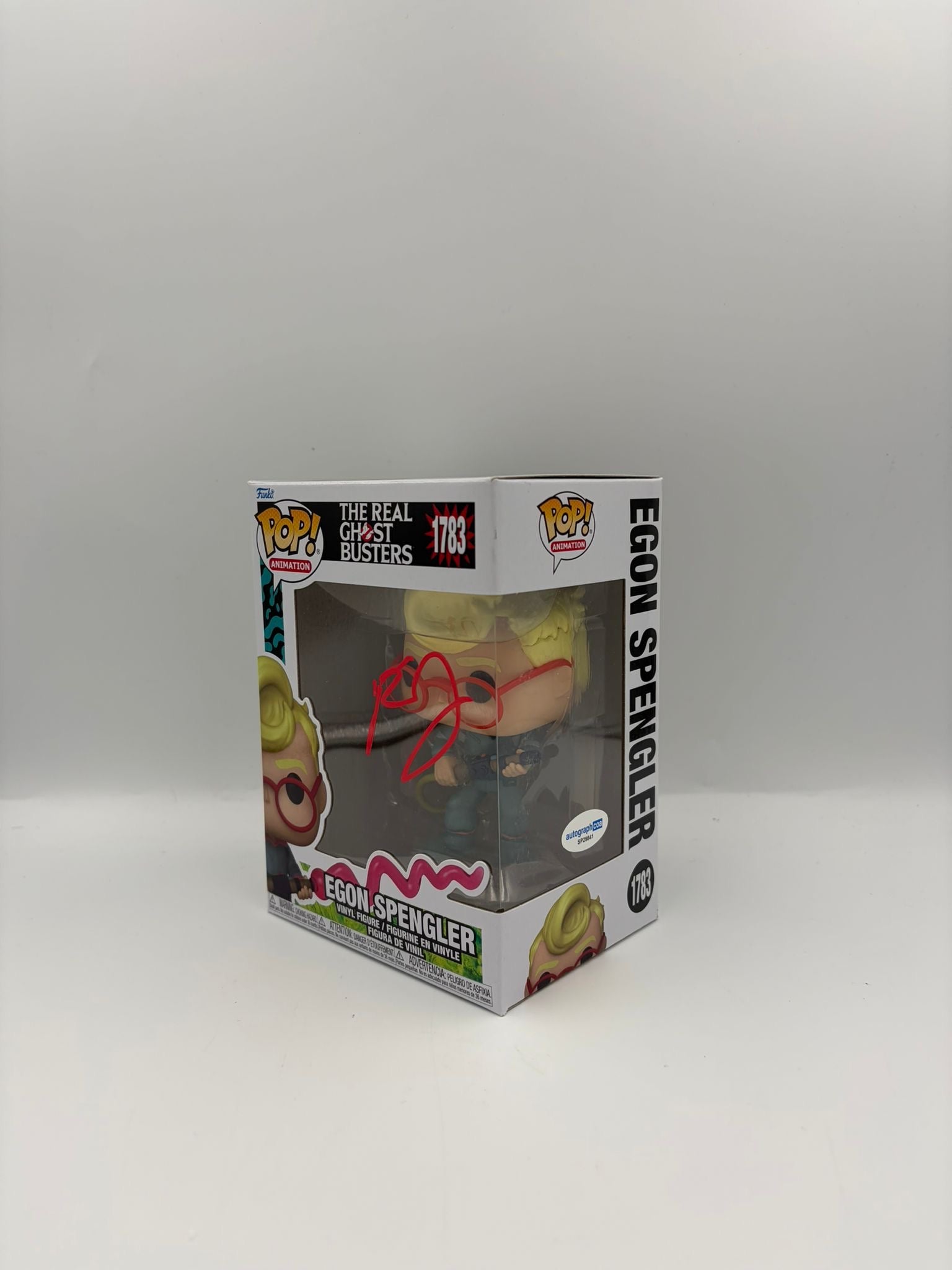 Egon Spengler  - # 1783 - The Real Ghost Busters  - Signed By Paul Feig 
 - Autographcoa Certified Funko Pop!
