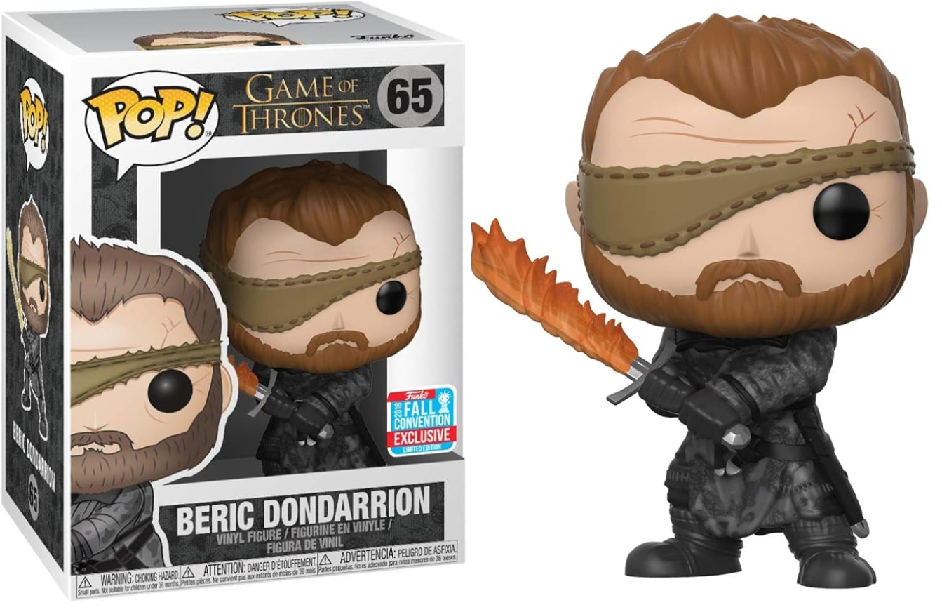 Beric Dondarrion - #65  - Funko Pop! - Game of Thrones - 2018 Fall Convention Exclusive