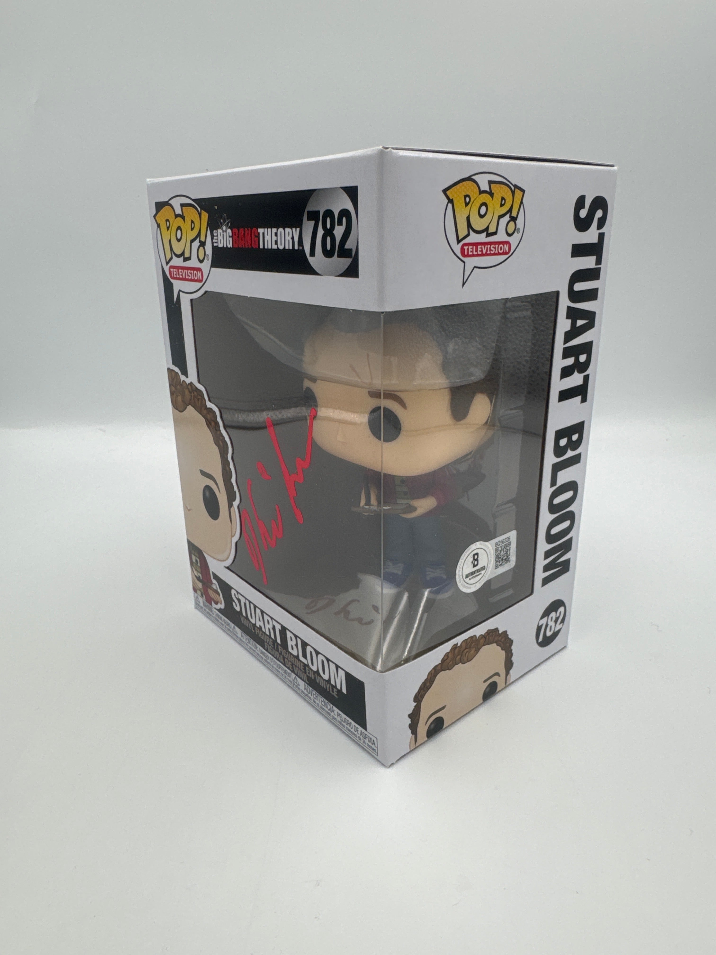Stuart Bloom- #782 - The Big Bang Theory  - Funko Pop - Television Signed By Kevin Sussman - Certified by SWAU