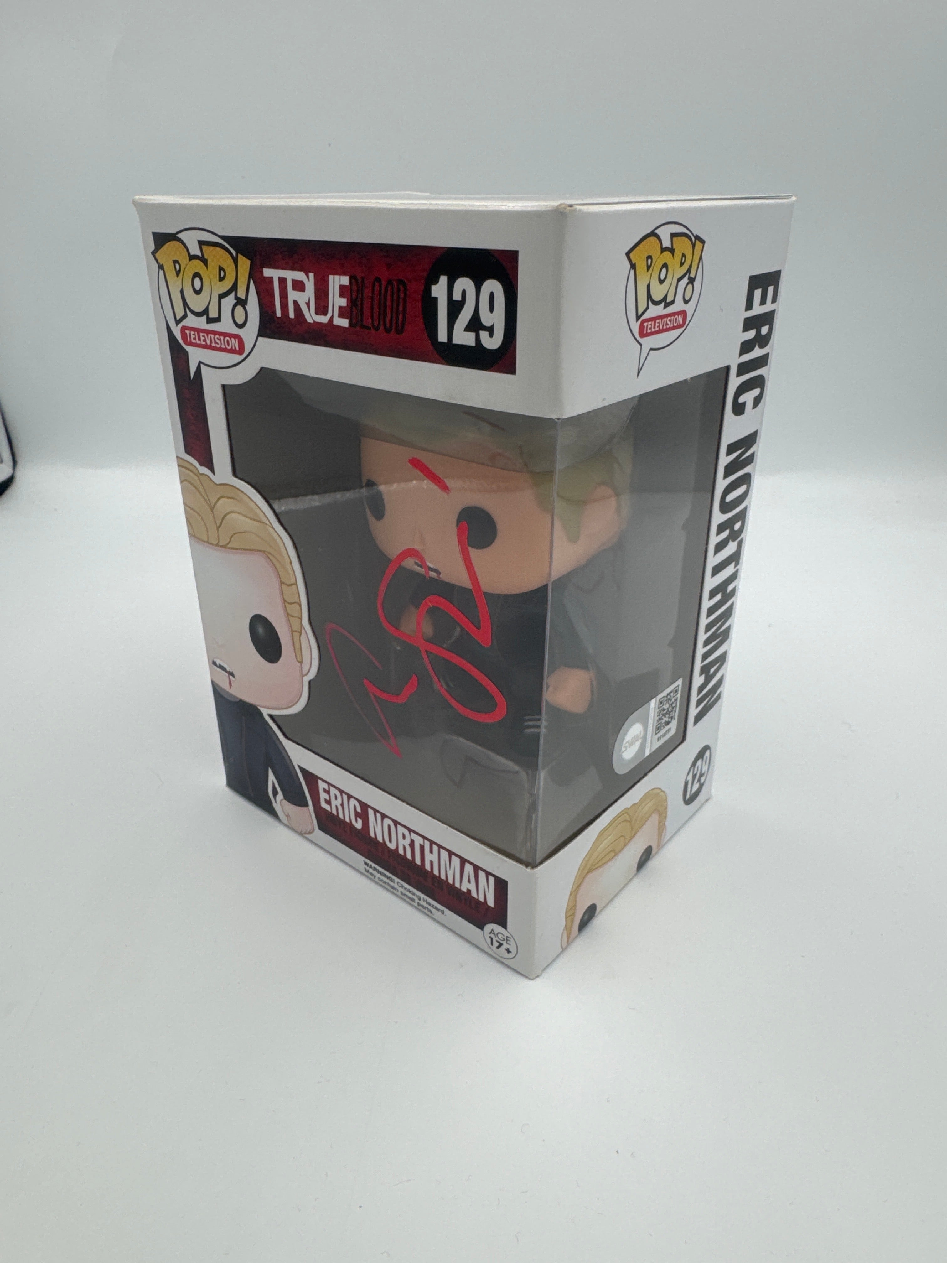 Eric Northman - #129 - Funko Pop! - Television - True Blood - Signed By Alexander Skarsgard