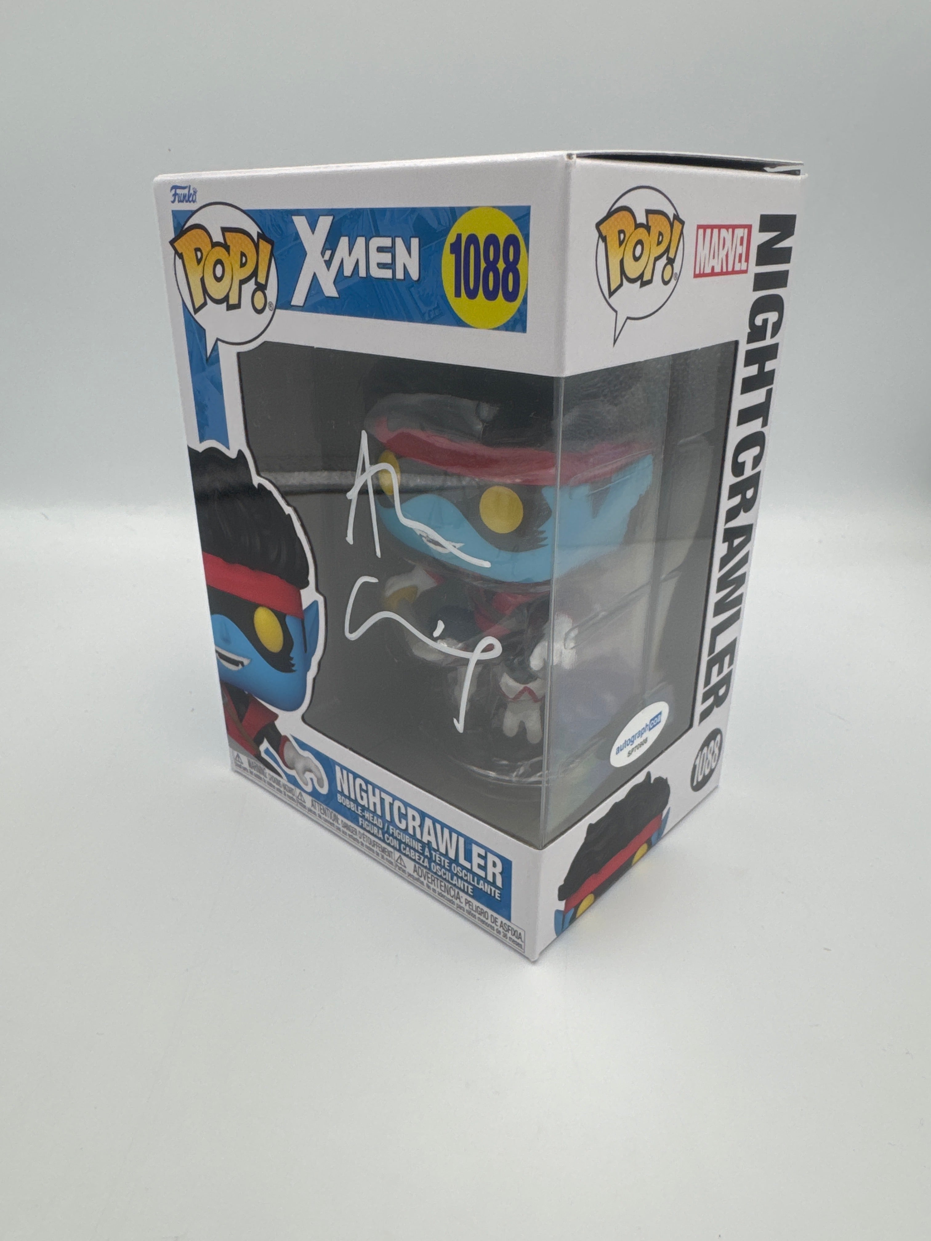 Nightcrawler - #1088 - Funko Pop! - Marvel X-men - Signed By Alan Cumming - Autographcoa Certificated - Special Edition Exclusive