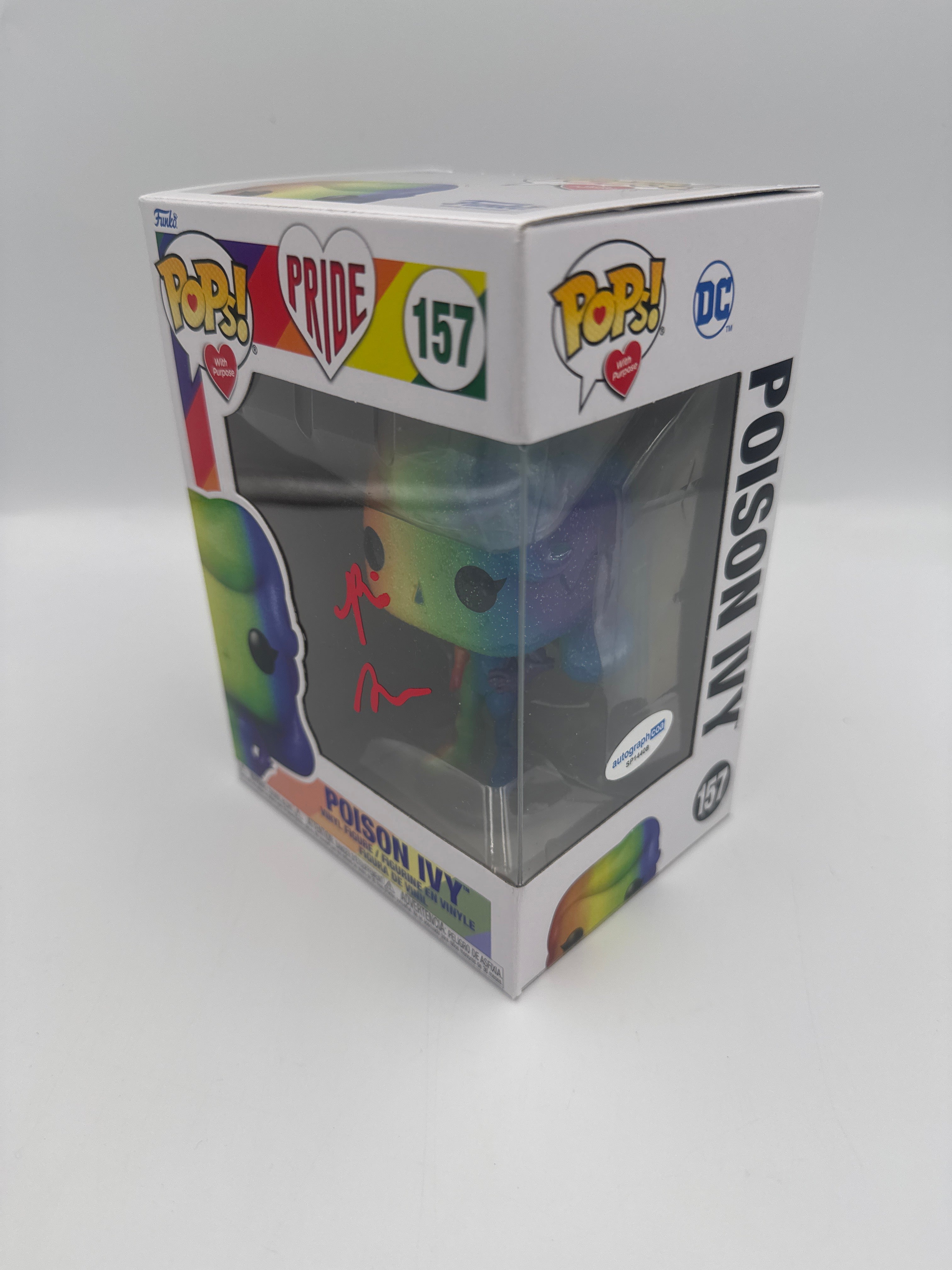 Poison Ivy - #157 - Pride Funko Pop! - Signed By Riki Lindhome  - Autographcoa Certified Funko Pop!
