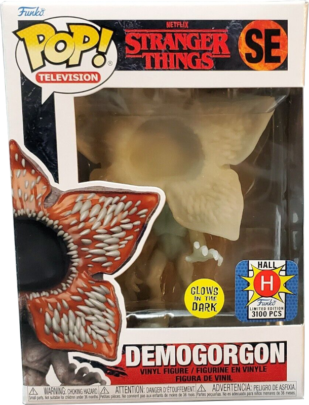 Demogorgon (Rift) - #1596 - Funko Pop -  Television - Netflix - Stranger Things - GITD - Hall Limited Edition 3100 Pcs