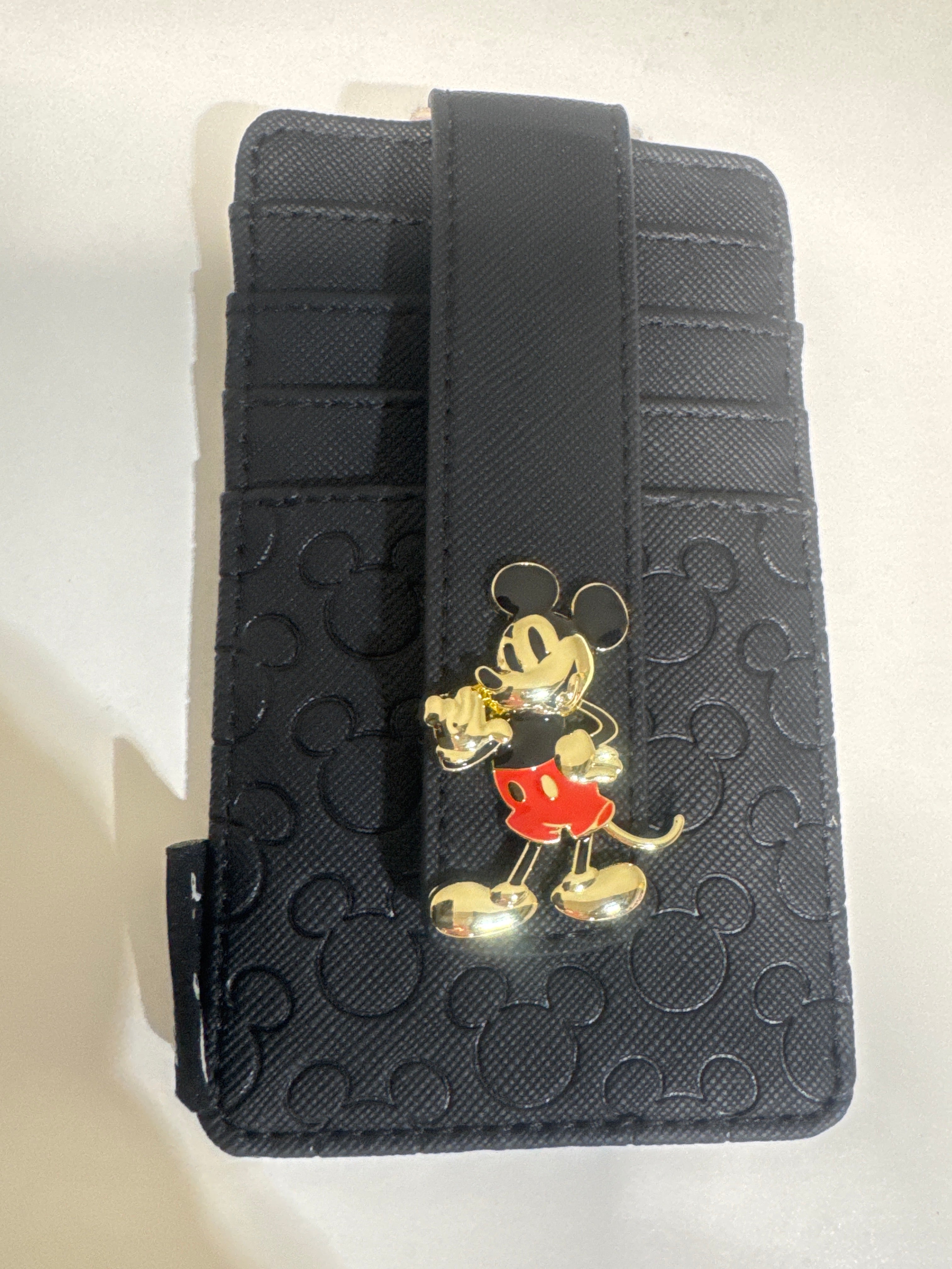 Mickey Mouse Minimal Debossed Cardholder - Disney  - Loungefly