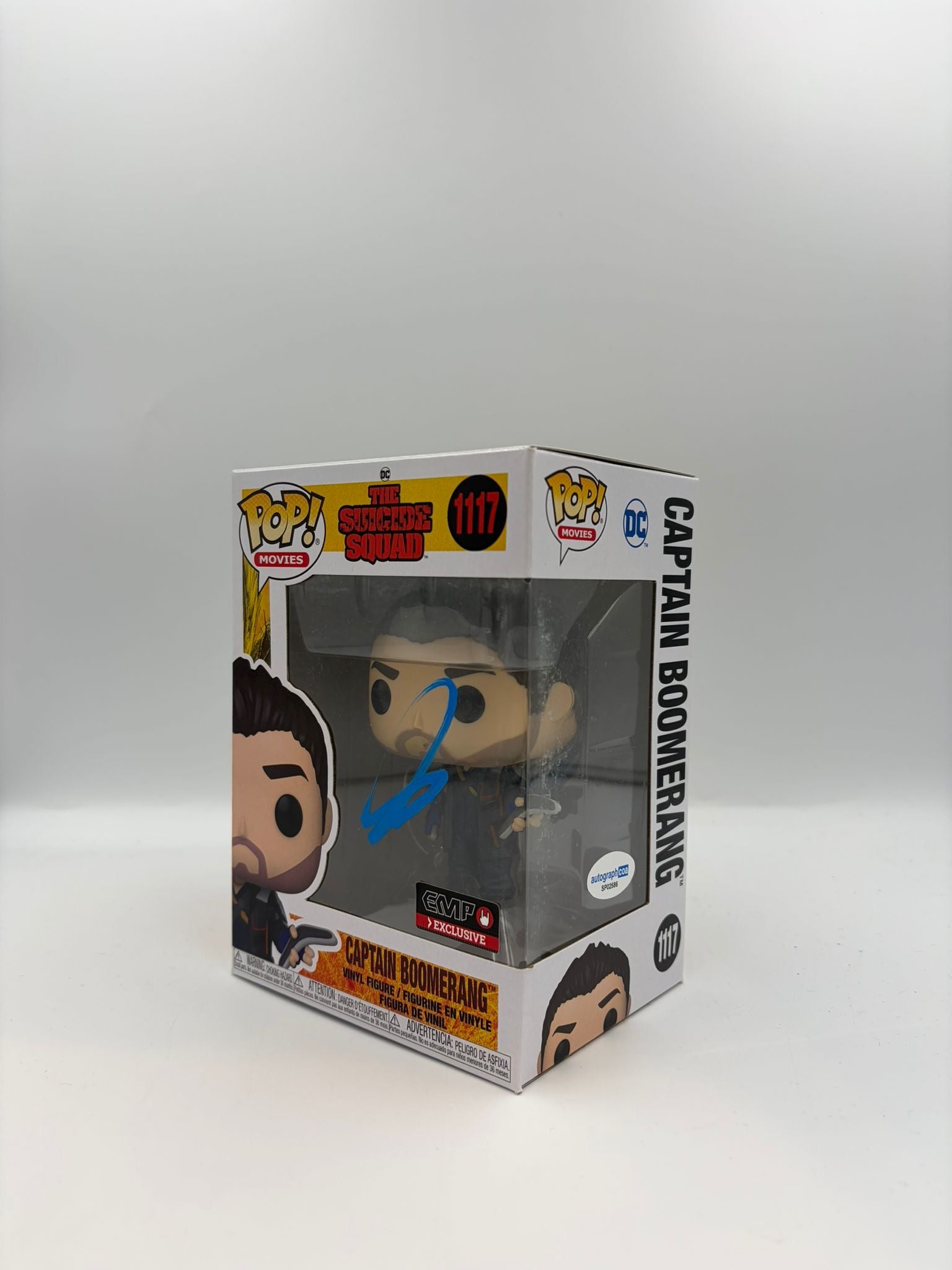 Captain Boomerang  #1117 - Funko Pop! - Movies - The Suicide Squad - EMP Exclusive - DC - Signed By Jai Courtney