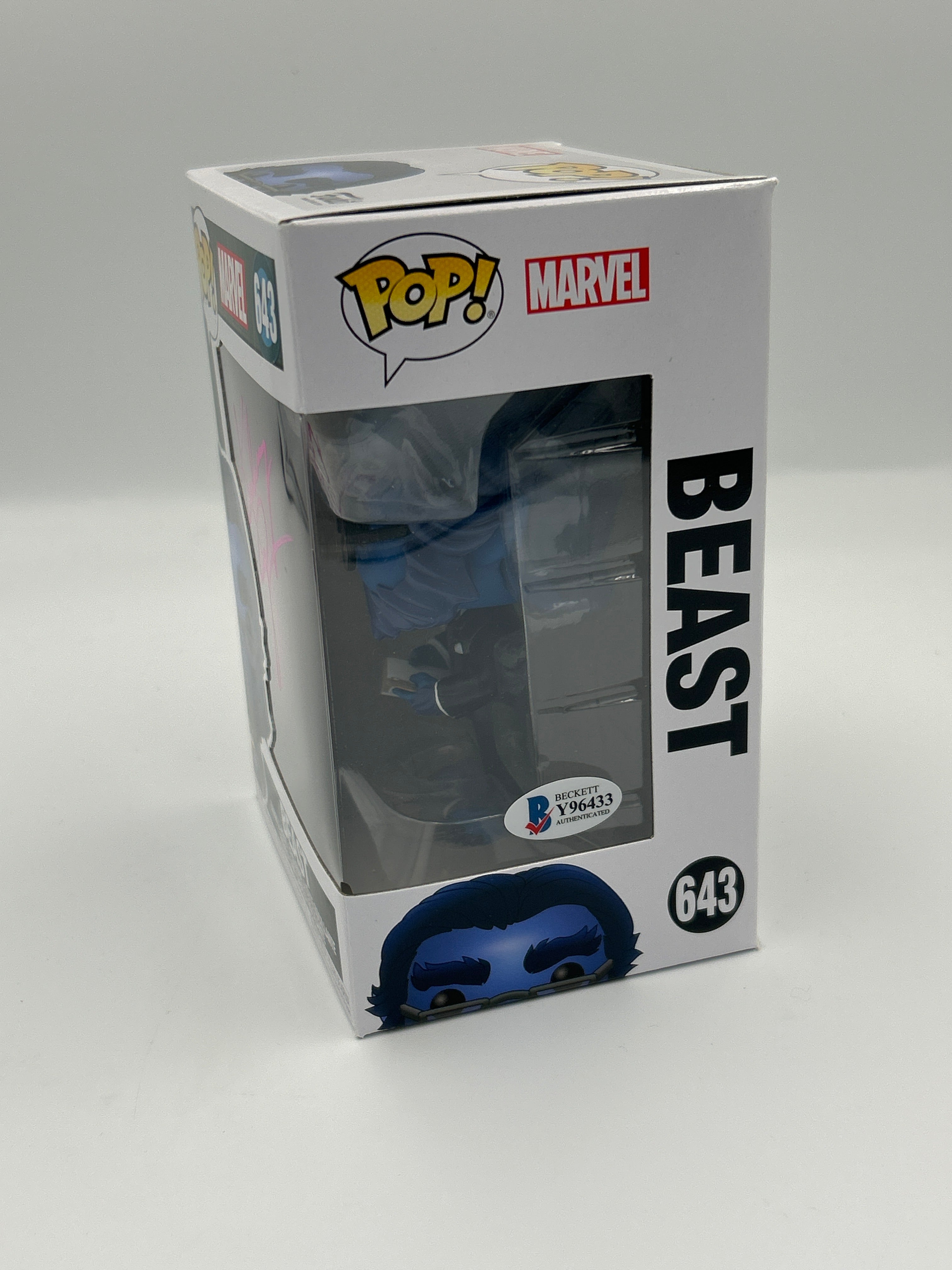 Beast - #643 - Funko Pop! - Movies - Marvel - X-Men - Signed By Kelsey Grammer - Certified