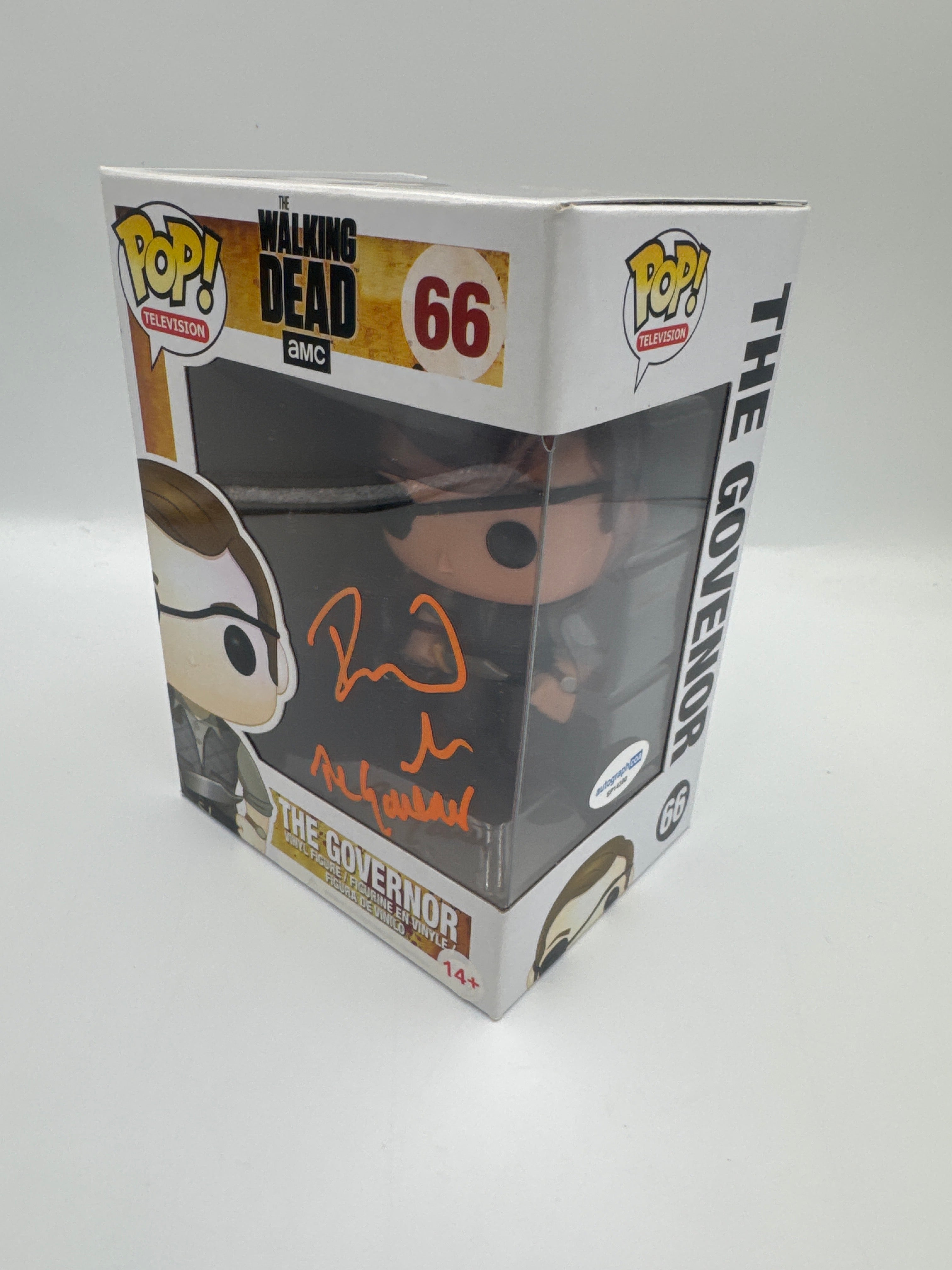 The Governor - #66 - The Walking Dead - Television -Signed By David Morrissey    - Certified By Autographcoa