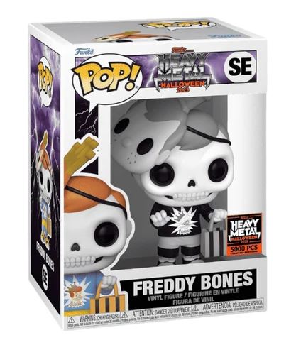 Freddy Bones - #SE - Funko Pop! - Heavy Metal Halloween - 2023 Halloween Con Limited Edition - 5000 PCS