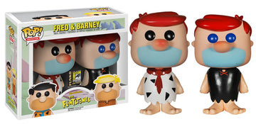 Fred & Barney - Funko Pop! - Animation - The Flintstones  - 2014 San Diego Comic-Con Exclusive