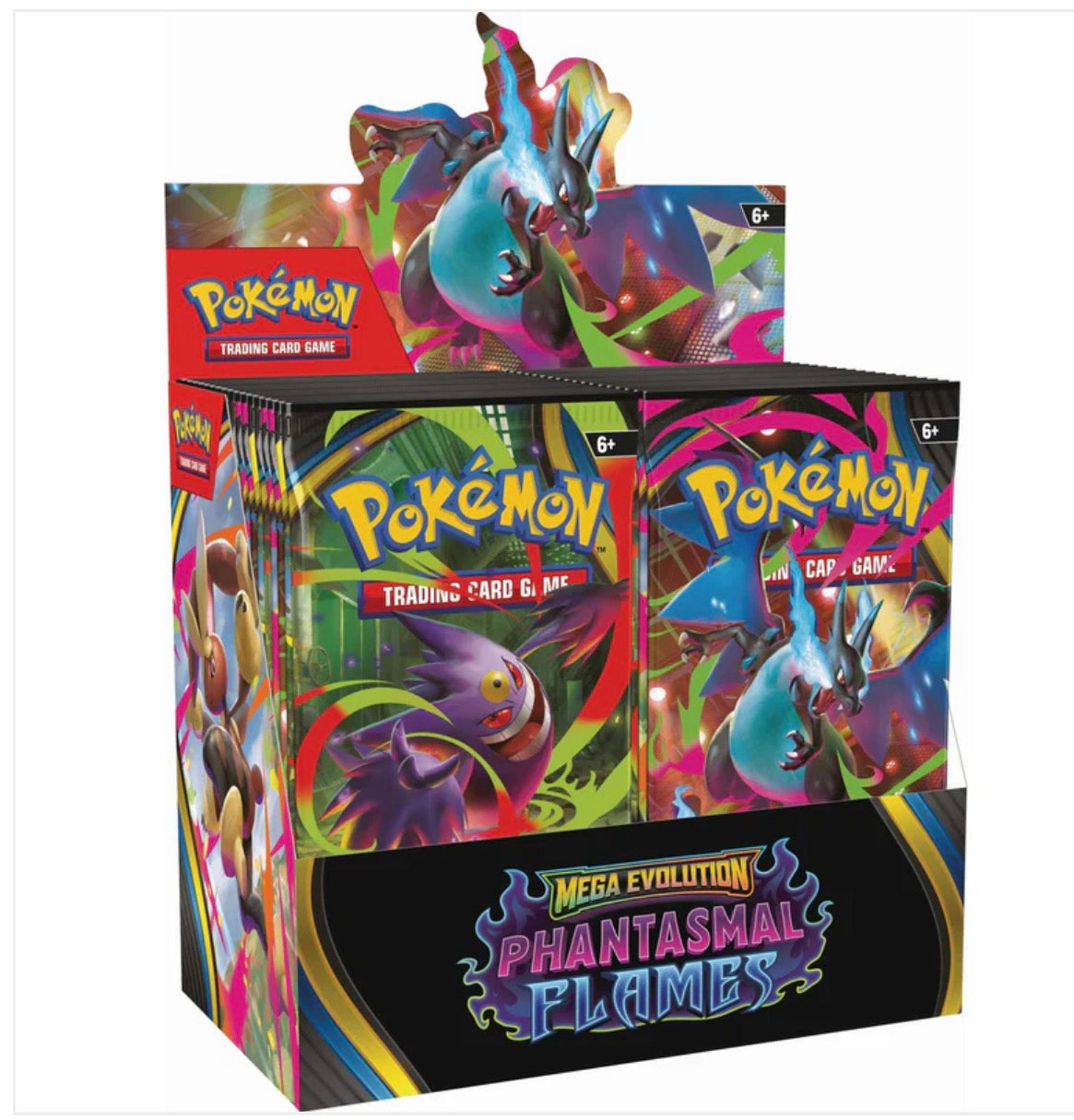 Pokémon TCG: Mega Evolution Phantasmal Flames - Booster Display CDU