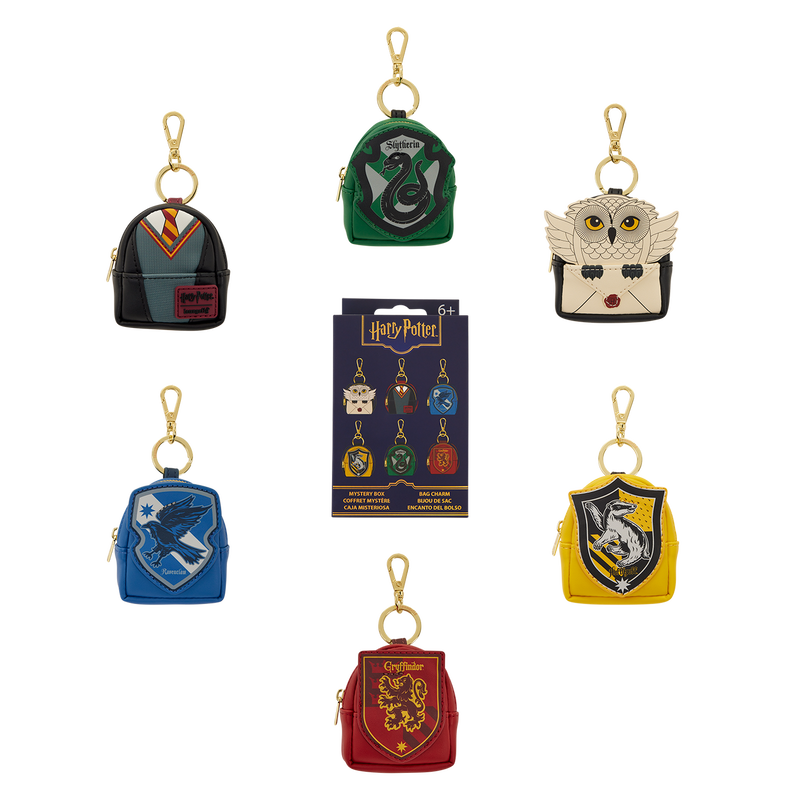 Harry Potter Hogwarts™ Mystery Mini Backpack Keychain Charm   - Loungefly