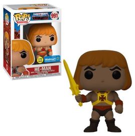 He-Man - #991 - Funko Pop! - Television - Masters Of The Universe - Glows In The Dark - Walmart Exclusive