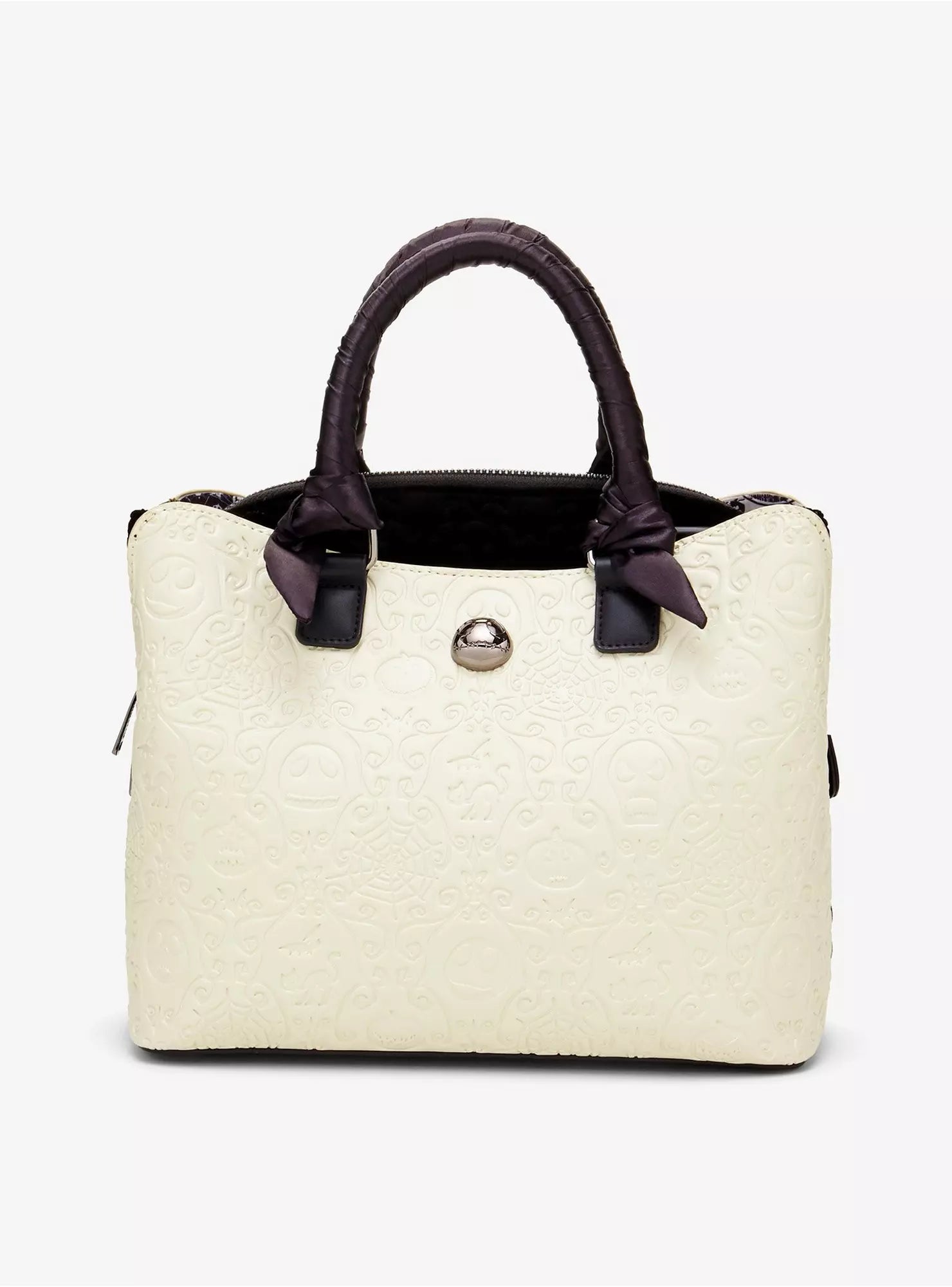 Disney The Nightmare Before Christmas Paisley Embossed Handbag (10th Anniversary Edition) - Loungefly