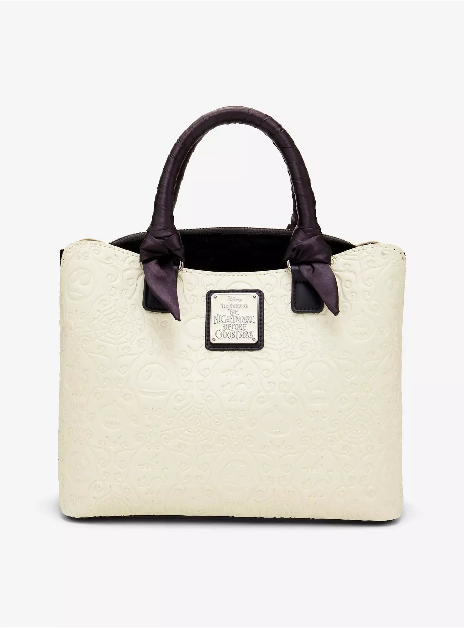 Disney The Nightmare Before Christmas Paisley Embossed Handbag (10th Anniversary Edition) - Loungefly