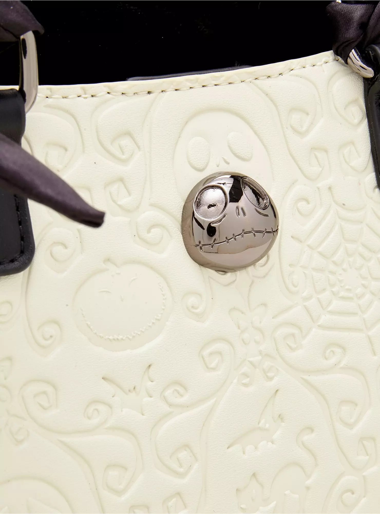 Disney The Nightmare Before Christmas Paisley Embossed Handbag (10th Anniversary Edition) - Loungefly