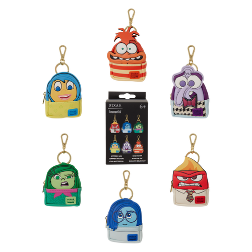 Pixar Inside Out 2 Mystery Mini Backpack Bag Charms - Loungefly