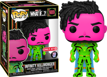 Infinity Killmonger - #989 - Funko Pop! - Marvel - What if...? - Target Exclusive - Light Up