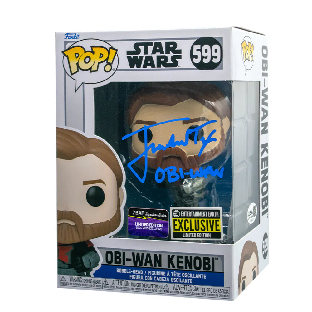Obi-Wan Kenobi- #599 - Funko Pop! - Star Wars - Signed by James Arnold Taylor