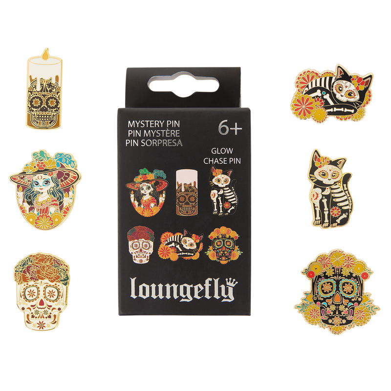 Día de los Muertos  Blind Box Mystery Pin - Loungefly