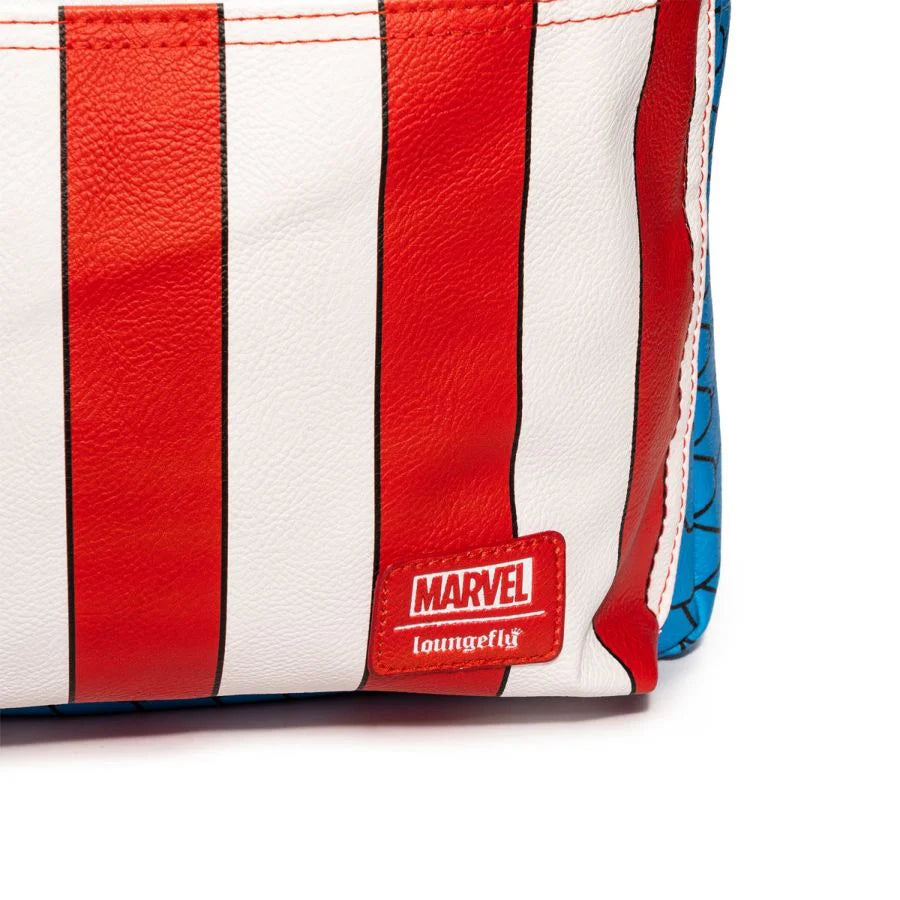 Marvel Captain America backpack with pin (45cm)- Marvel - Loungefly