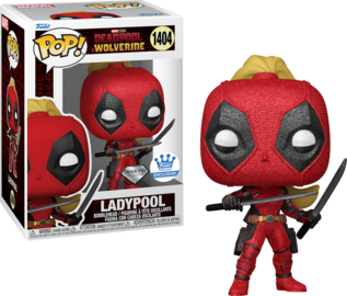 Ladypool - #1404- Funko Pop! - Deadpool Wolverine -Marvel - Diamond Collection - Funko Exclusive