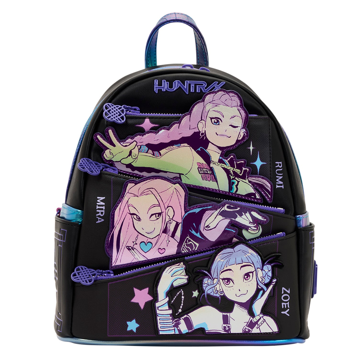 PRE ORDER - Huntrix Mini Backpack - K-Pop Demon Hunters Loungefly
