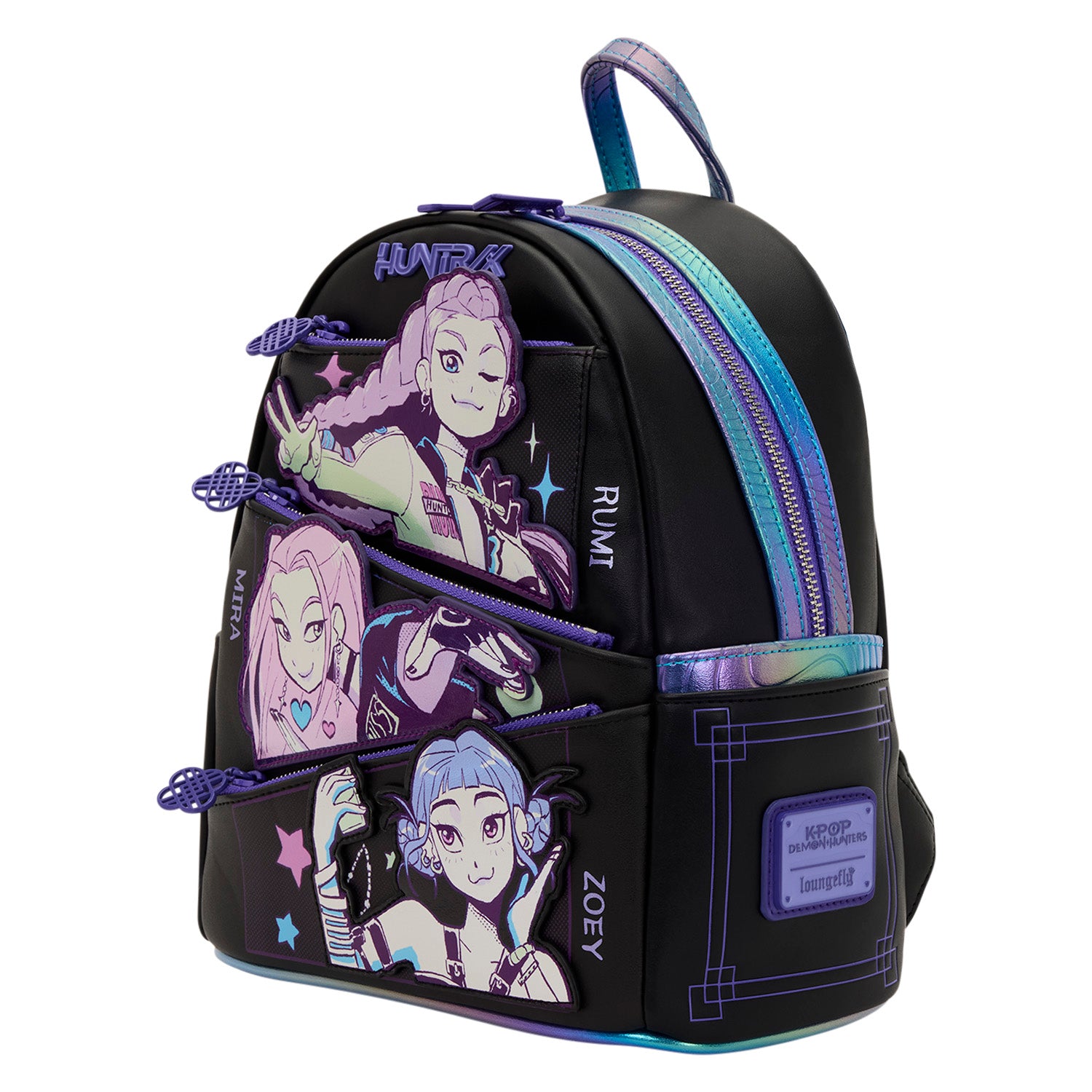 PRE ORDER - Huntrix Mini Backpack - K-Pop Demon Hunters Loungefly