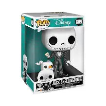 Jack Skellington And Zero  - #809 - Funko Pop! - Disney - The Nightmare Before Christmas - Jumbo