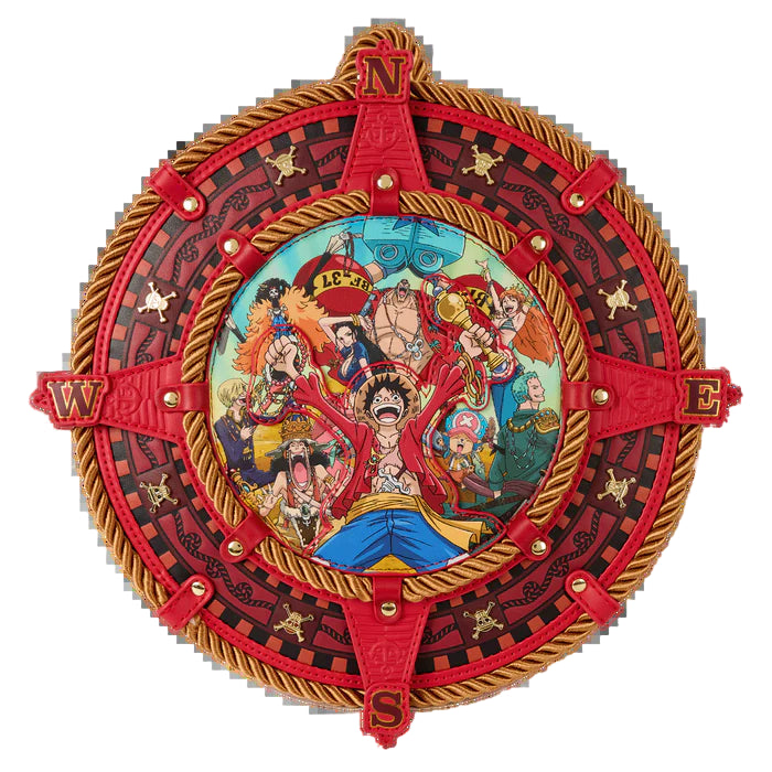 Toei One Piece Cast Compass Mini Backpack - Loungefly