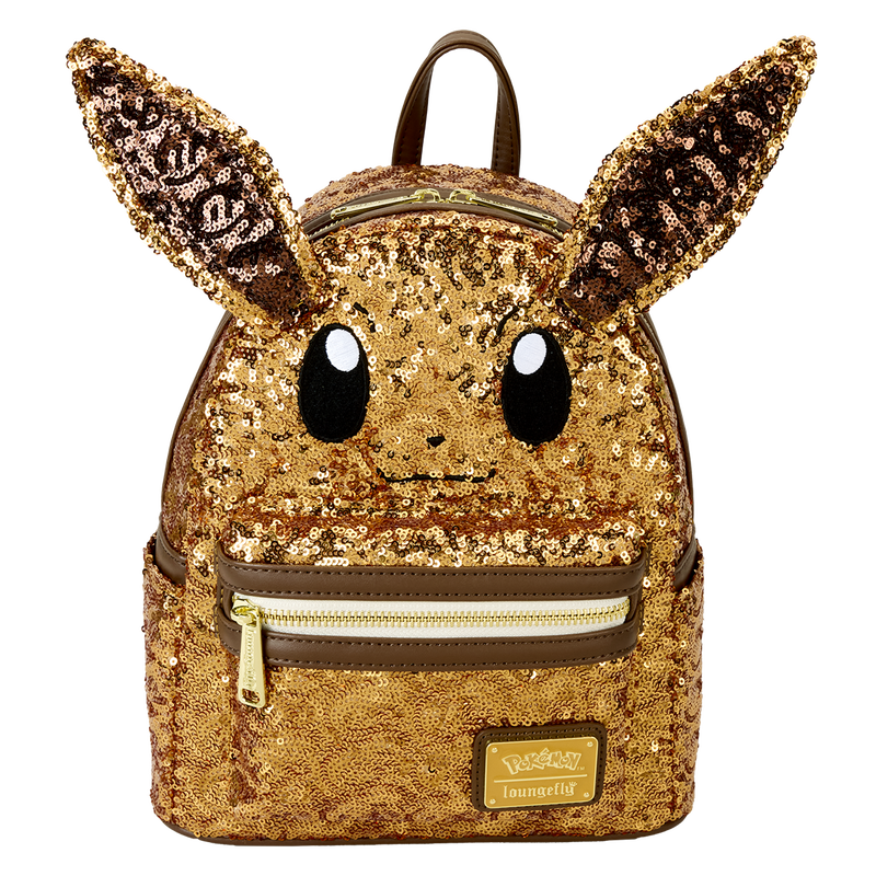 Pokémon Exclusive Eevee Sequin Cosplay Mini Backpack - Loungefly