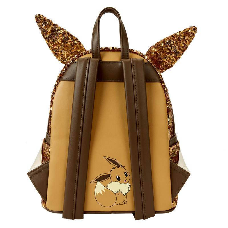 Pokémon Exclusive Eevee Sequin Cosplay Mini Backpack - Loungefly