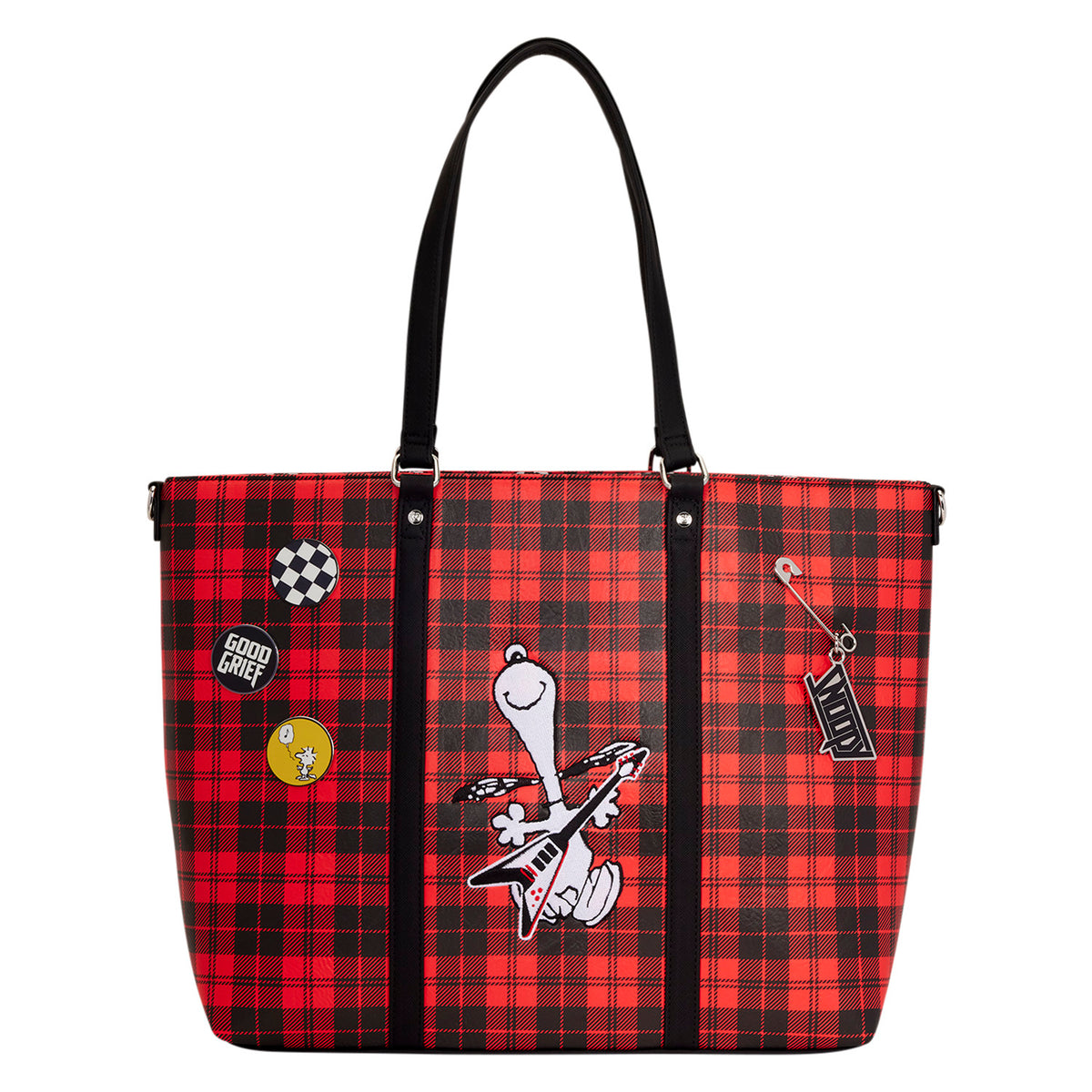 **Pre-Order** Peanuts Snoopy Grunge Tote Crossbody Bag - 9th Oct 2026
