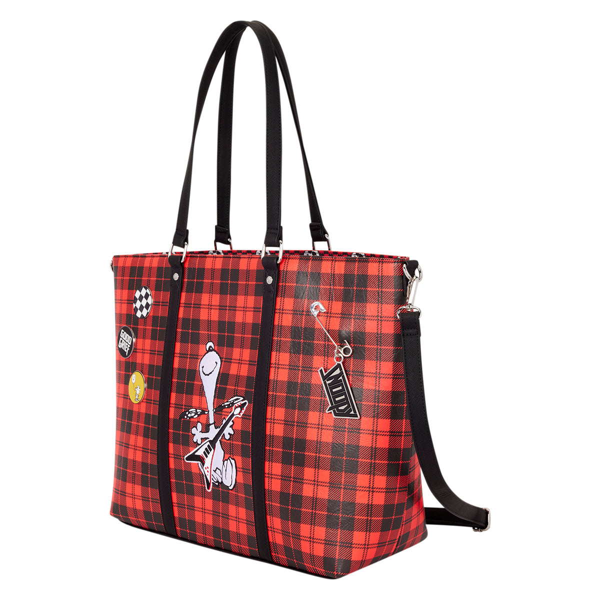 **Pre-Order** Peanuts Snoopy Grunge Tote Crossbody Bag - 9th Oct 2026