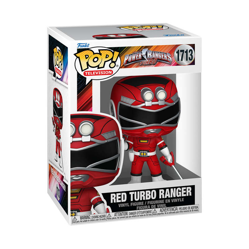Red Turbo Ranger - #1713 - Funko Pop! - Television -  Power Rangers