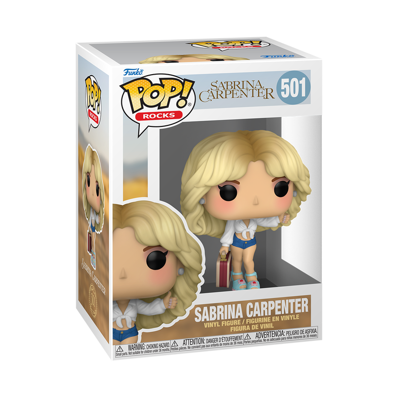 Sabrina Carpenter (Manchild) - #501 - Funko Pop! - Rocks - Sabrina Carpenter