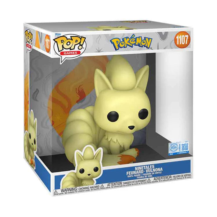 Ninetales - #1107 - Funko Pop! - Jumbo - Games - Pokémon