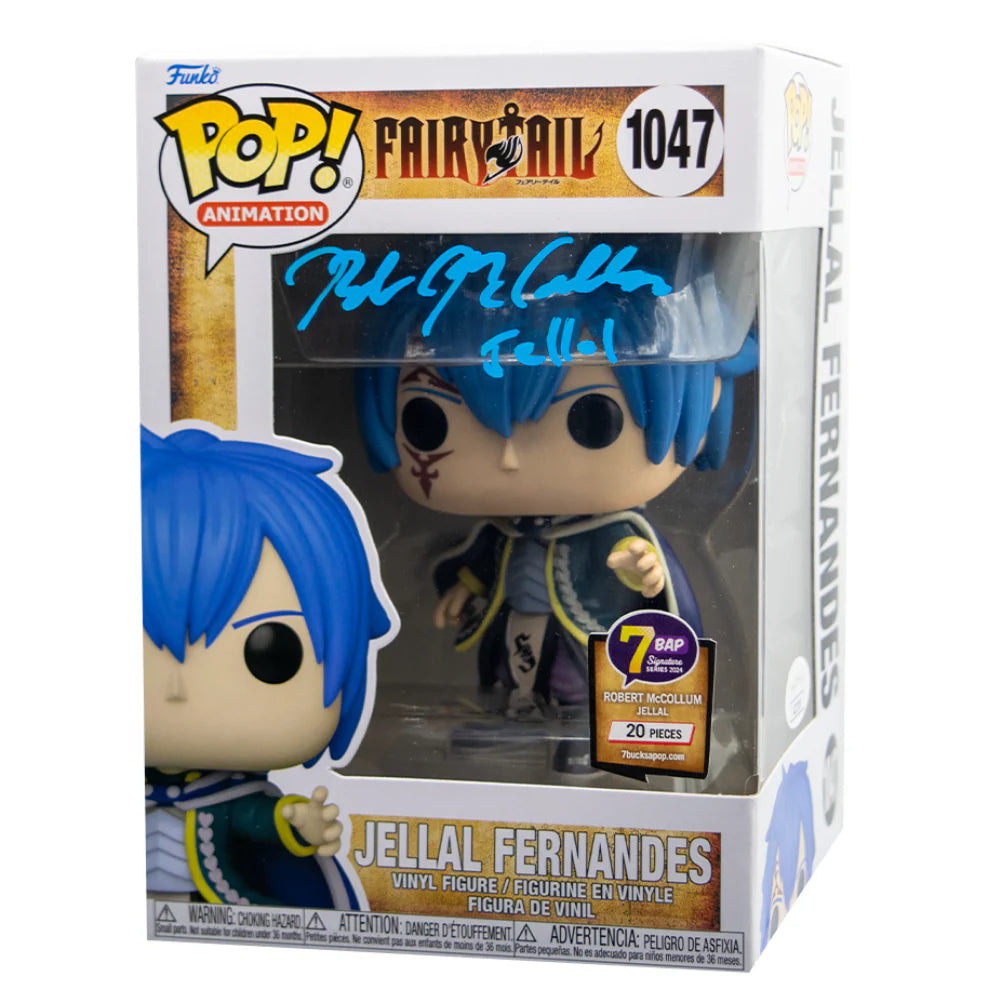 Jellal Fernandes - #1047 - Funko Pop! - 7BAP signature Series - Signed by Robert McCollum
