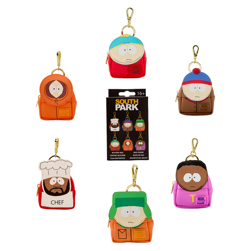 South Park Mystery Mini Backpack Keychain Charm  - Loungefly