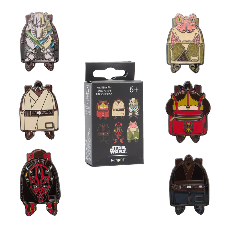 Star Wars Mini Backpack Mystery Blind Box Pins - Loungefly