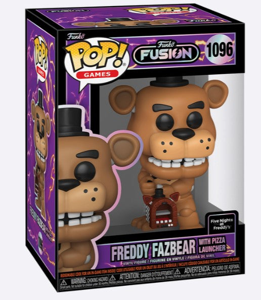 Freddy Fazbear with Pizza Launcher - #1096 - Funko Pop! - Games - Funko Fusion - Five Nights at Freddy's