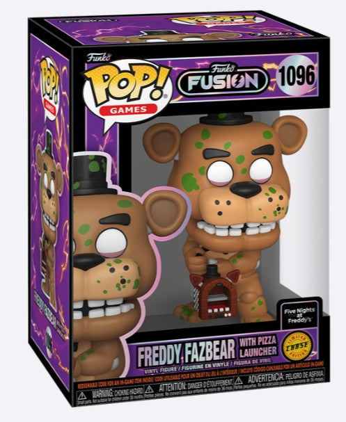 Freddy Fazbear with Pizza Launcher - #1096 - Funko Pop! - Games - Funko Fusion - Five Nights at Freddy's - CHASE
