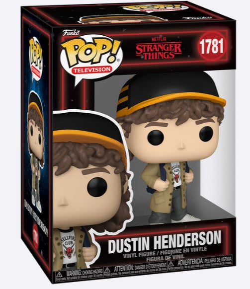 ストレンジャーシングス Funko pop #1781 Dustin 新品未開封 Dustin Henderson - #1781 - Funko Pop! - Television - Stranger Things