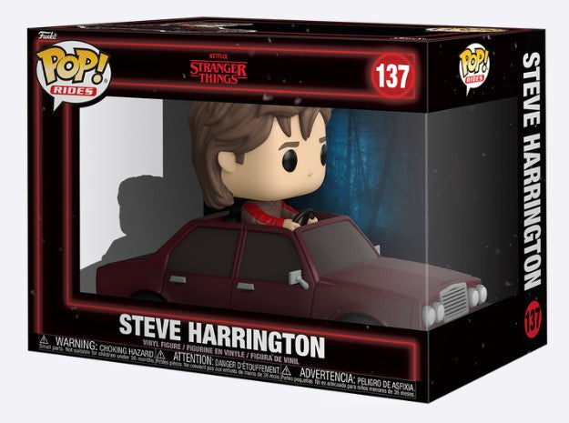 Steve Harrington - #137 - Funko Pop! - Rides - Netflix - Stranger Things