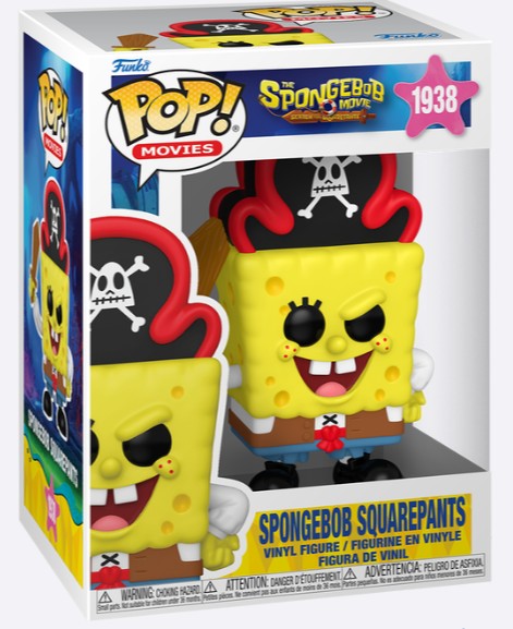 SpongeBob SquarePants (Pirate) - #938 - Funko Pop! - Movies - The Spongebob Movie