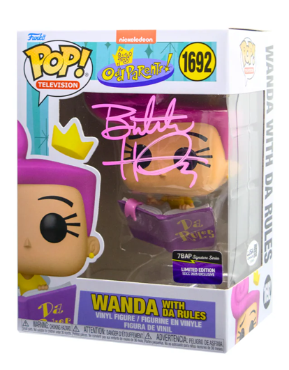 Wanda with Da Rules - #1692- Funko Pop! - 7BAP - Limited Edition SDCC 2025 Exclusive - Signed by Butch Hartman