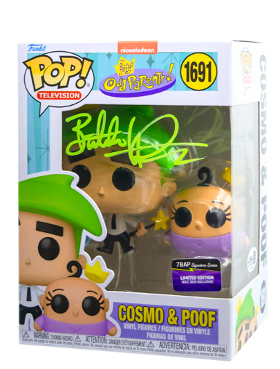 Cosmo & Poof - #1691- Funko Pop! - 7BAP - Limited Edition SDCC 2025 Exclusive - Signed by Butch Hartman