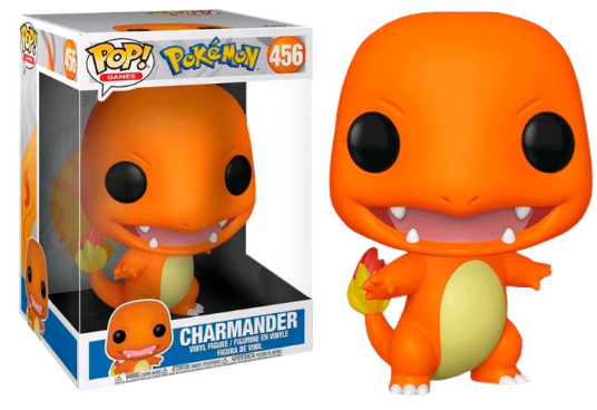 Charmander- #456 - Funko Pop!  - Games -  Pokémon - Jumbo