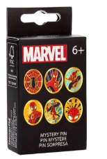 Marvel SpiderMan Stained Glass Loungefly Blind Box Mystery Enamel Pin - Loungefly